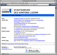 Website von 1997 - 1999