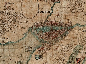Die Luzernerkarte von Hans Heinrich Wägmann und Renward Cysat 1597-1613 