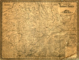 Die Kantonskarte der Gebr. Eglin 1838