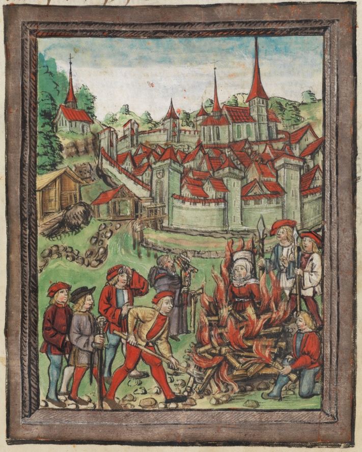 Eidgenössische Chronik des Luzerners Diebold Schilling, 121 
