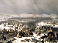 January Suchodolski (1797–1875), Übergang der „Grande Armée“ 1812 über die Beresina, 1866