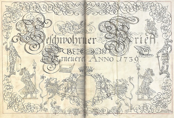 Der Geschworene Brief von 1739