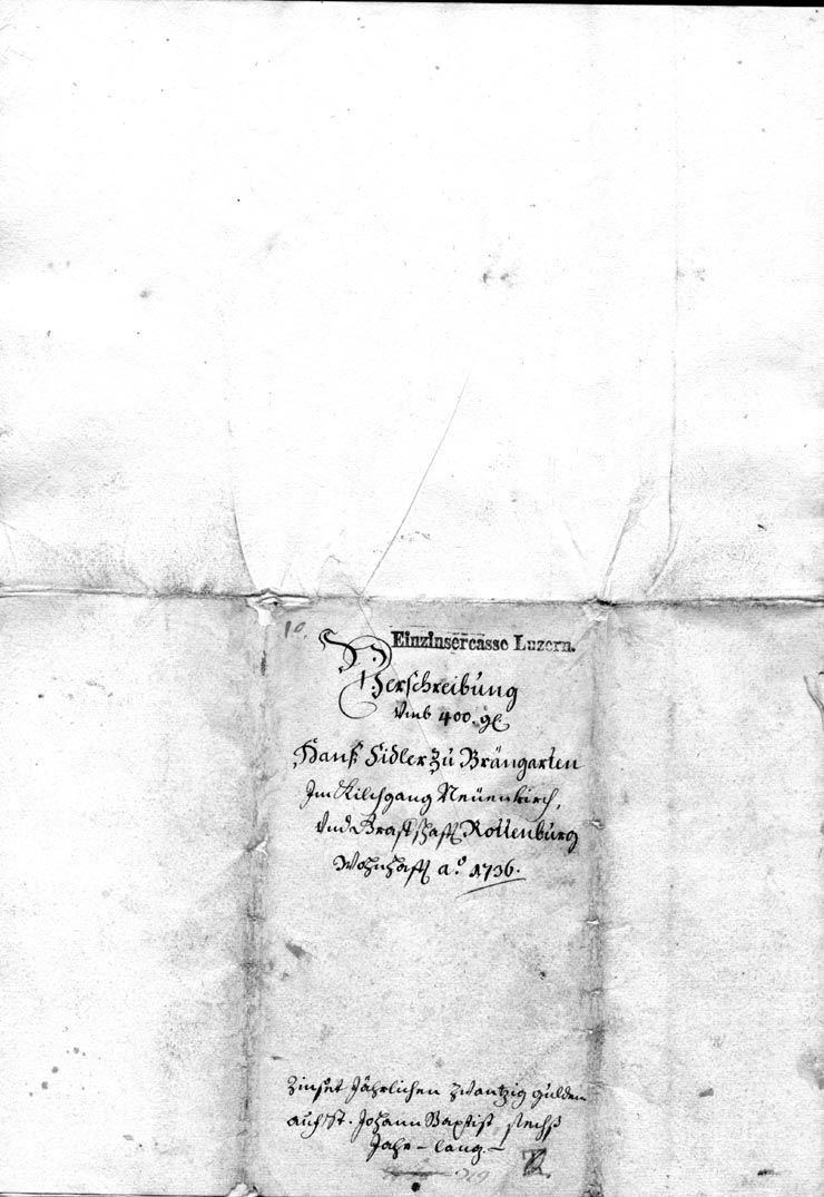 Gült auf dem Hof Bremgarten in Neuenkirch, 1736 - Seite 5