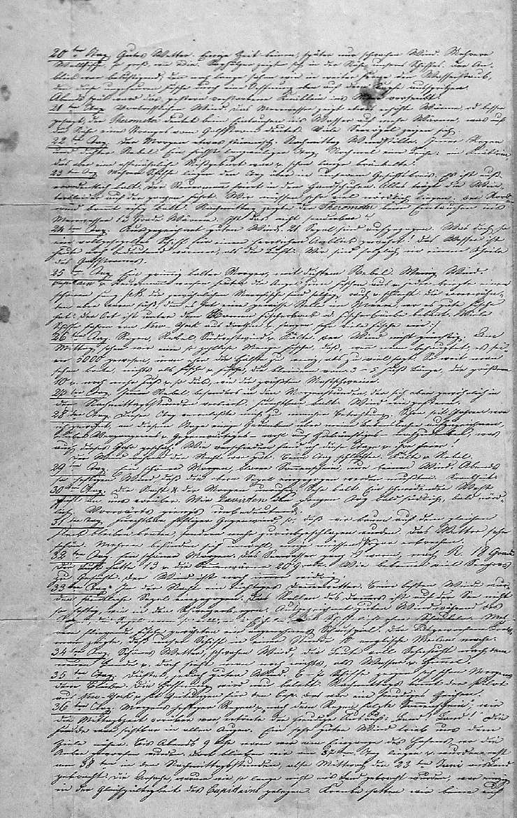 Brief des Auswanderers Anton Unternährer, 1847 - Seite 2